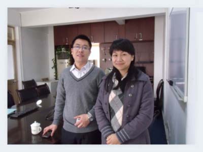 欢迎Sheen大中华区销售负责人来访翁开尔