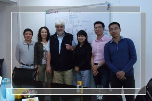 热烈欢迎Anseros董事长来华作技术培训