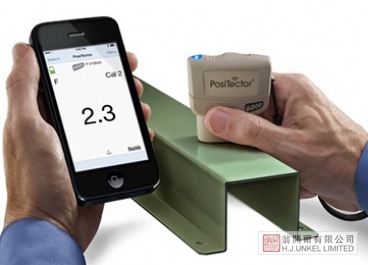 PosiTector探针无线连接智能设备图片