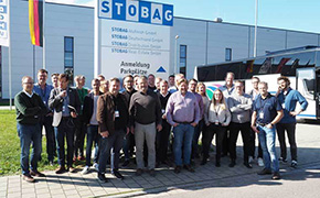 瑞典粉末涂料技术协会学习非接触式测厚系统应用