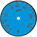 F型香蕉型测厚仪读数
